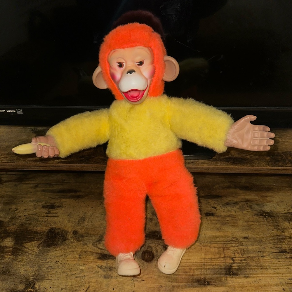 1950’s Mr Bim Zippy the Monkey Stuffed animal